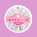 Butterfly Mixed French - Press-On | Medium | Oval