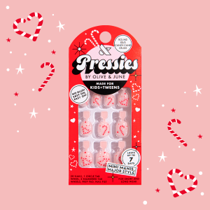 Candy Cane Crush - Pressies | Extra Short Short | Round
