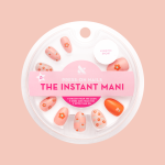 Mixed Quilt Print - Press-On | Short | Almond