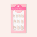 Side Swirl | Short | Round - Tab Press-On