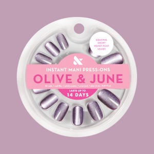 Velvet Pouf Velvet - Press-On | Short | Squoval