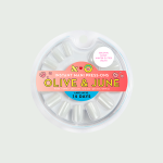 Winter Glitter Velvet - Press-On | Short | Squoval